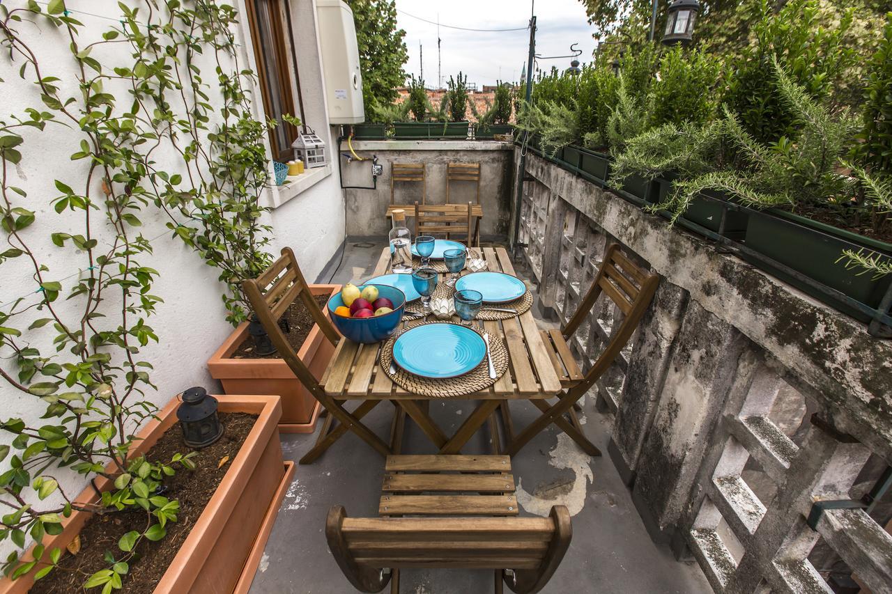 Apartmán Greci Design Terrace Benátky Exteriér fotografie